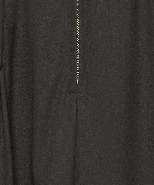 H　BEAUTY&YOUTH UNITED ARROWS（エイチビューティーアンドユースユナイテッドアローズ）の「＜H＞TYPEWRITER CLOTH HIGH WAIST BAGGY PANTS/パンツ（その他パンツ・レディース・ブラック/オリーブ・S/M）」の14枚目の写真