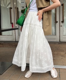 Ambre Ciel | ハシゴレーススカート／【WEB/EC限定商品】(スカート)