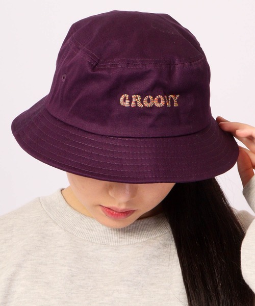 Fabulous（ファビュラス）の「fabulous ＧＲＯＯＶＹバケットハット　刺繍　レインボー（ハット・メンズ・グリーン/ホワイト/パープル/ブラック・FREE）」の4枚目の写真