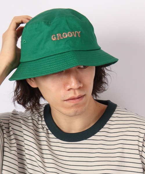 Fabulous（ファビュラス）の「fabulous ＧＲＯＯＶＹバケットハット　刺繍　レインボー（ハット・メンズ・グリーン/ホワイト/パープル/ブラック・FREE）」の3枚目の写真