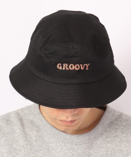 Fabulous（ファビュラス）の「fabulous ＧＲＯＯＶＹバケットハット　刺繍　レインボー（ハット・メンズ・グリーン/ホワイト/パープル/ブラック・FREE）」の2枚目の写真
