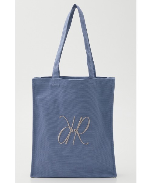 rienda（リエンダ）の「Rロゴキャンバストートバッグ（トートバッグ・レディース・アイボリー/ブラック/ライトブルー/グレー/レッド/ライトベージュ・FREE）」の6枚目の写真