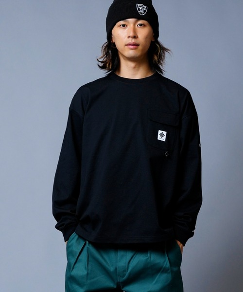 Columbia(コロンビア)の「【ZOZOTOWN限定】columbia/コロンビア インペリアルパークポケットロンT/ポケットロンT 無地 ワンポイント/吸湿速乾 PM0635(Tシャツ/カットソー・メンズ・ホワイト/ブラック/ベージュ/カーキ・M/L/XL/XXL)」の1枚目の写真
