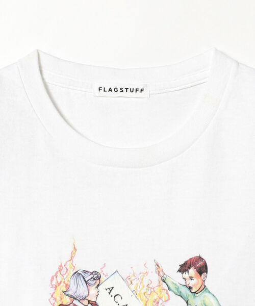 F-LAGSTUF-F（フラグスタフ）の「F-LAGSTUF-F / BABYLON TEE（Tシャツ/カットソー・メンズ・ホワイト・MEDIUM/LARGE/X-LARGE）」の3枚目の写真