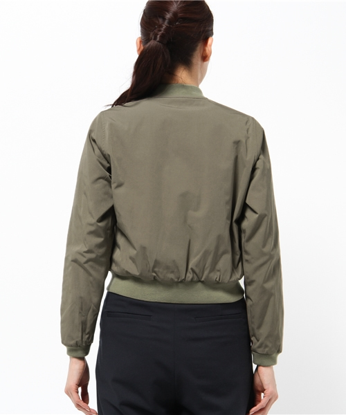 COLLAGE GALLARDAGALANTE（コラージュガリャルダガランテ）の「リバーシブルジャケット（ブルゾン・レディース・カーキ/グレー・FREE）」の6枚目の写真