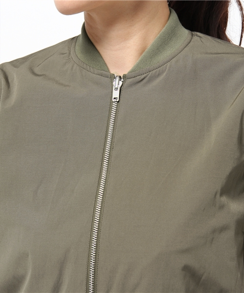 COLLAGE GALLARDAGALANTE（コラージュガリャルダガランテ）の「リバーシブルジャケット（ブルゾン・レディース・カーキ/グレー・FREE）」の8枚目の写真