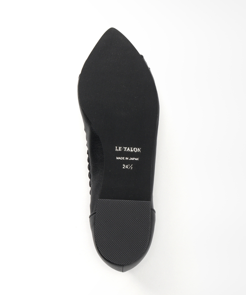 LE TALON（ルタロン）の「ポインテッドサシメッシュフラット（パンプス・レディース・ブラック系その他/シルバー・22.5cm/23cm/23.5cm/24cm/24.5cm/25.5cm/25cm/22cm）」の8枚目の写真