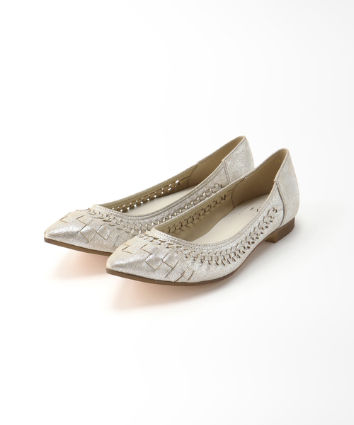 LE TALON（ルタロン）の「ポインテッドサシメッシュフラット（パンプス・レディース・ブラック系その他/シルバー・22.5cm/23cm/23.5cm/24cm/24.5cm/25.5cm/25cm/22cm）」の13枚目の写真