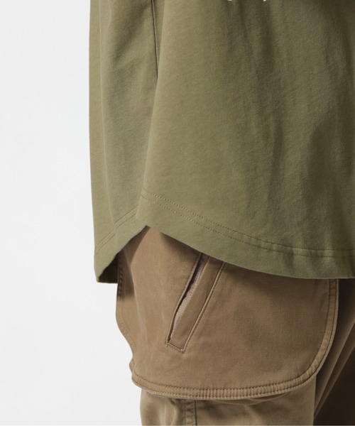 MANASTASH（マナスタッシュ）の「MANASTASH/マナスタッシュ　MS Circle logo tee　MSサークルロゴティー（Tシャツ/カットソー・メンズ・ホワイト/ベージュ/カーキ/ブラック・M/L）」の18枚目の写真