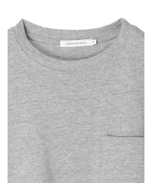 AMERICAN HOLIC(アメリカンホリック)の「きちんとポケットTシャツ2(Tシャツ/カットソー・レディース・グレー系その他・L/M)」の12枚目の写真