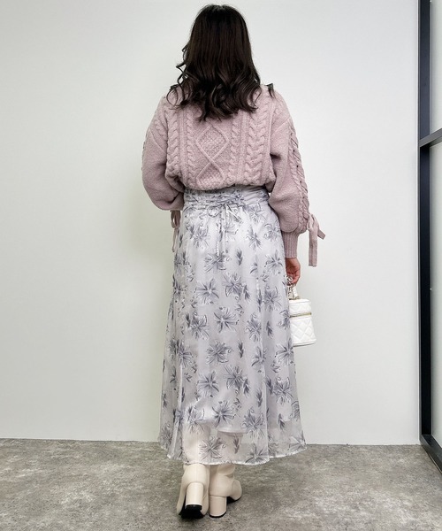 INGNI(イング)の「シアーBACKレースUP/スカート(スカート・レディース・ホワイト系その他3/ホワイト系その他7/ブラック系・FREE)」の20枚目の写真