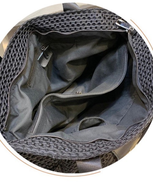 deux amour(ドゥーザムール)の「トートバッグ(ドラムバッグ・レディース・ブラック・FRE)」の5枚目の写真