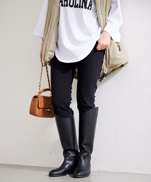 JOURNAL STANDARD(ジャーナルスタンダード)の「ハリエットスリムパンツ(その他パンツ・レディース・ブラック・36/38)」の1枚目の写真