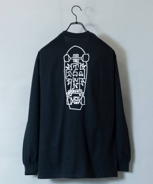 THRASHER(スラッシャー)の「WEB限定 THRASHER Rat Face GONZ2 ロンT(Tシャツ/カットソー・メンズ・ホワイト/ブラック/マルーン/ホワイト系その他2/ブラック系その他2・L/XL)」の4枚目の写真