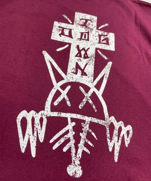 THRASHER(スラッシャー)の「WEB限定 THRASHER Rat Face GONZ2 ロンT(Tシャツ/カットソー・メンズ・ホワイト/ブラック/マルーン/ホワイト系その他2/ブラック系その他2・L/XL)」の15枚目の写真