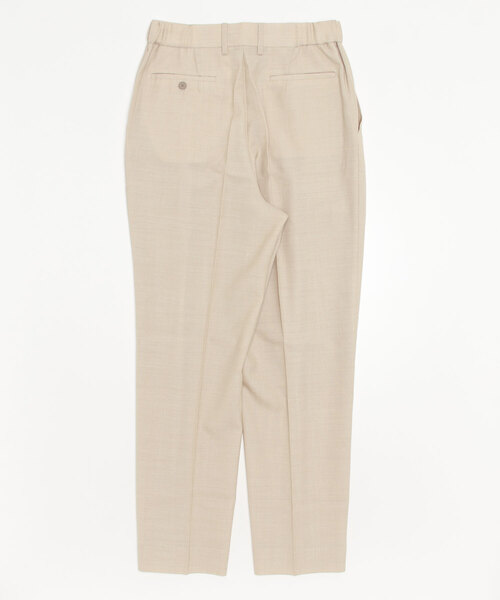 DIGAWEL（ディガウェル）の「DIGAWEL / ディガウェル：CP Intuck Pants：DWVA014[COR]（スラックス・メンズ・ベージュ・1/2）」の2枚目の写真
