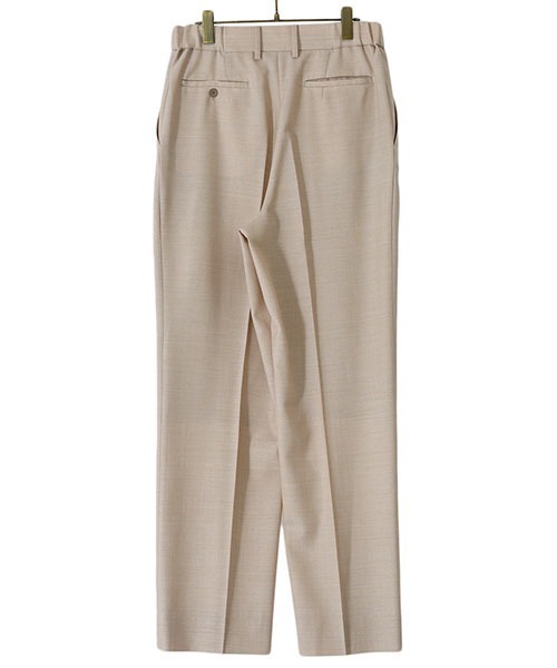 DIGAWEL（ディガウェル）の「DIGAWEL / ディガウェル：CP Intuck Pants：DWVA014[COR]（スラックス・メンズ・ベージュ・1/2）」の4枚目の写真