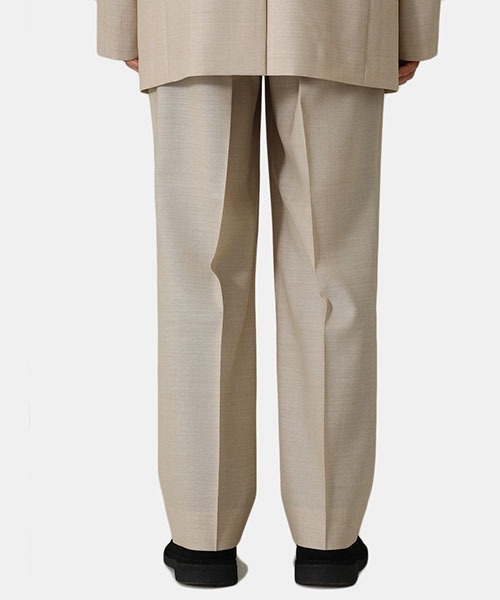 DIGAWEL（ディガウェル）の「DIGAWEL / ディガウェル：CP Intuck Pants：DWVA014[COR]（スラックス・メンズ・ベージュ・1/2）」の10枚目の写真