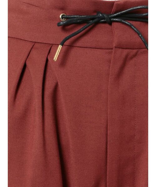 LAGUNAMOON(ラグナムーン)の「ドロストタックテーパードパンツ(その他パンツ・レディース・ダークオレンジ/ベージュ・SMALL/MEDIUM)」の12枚目の写真