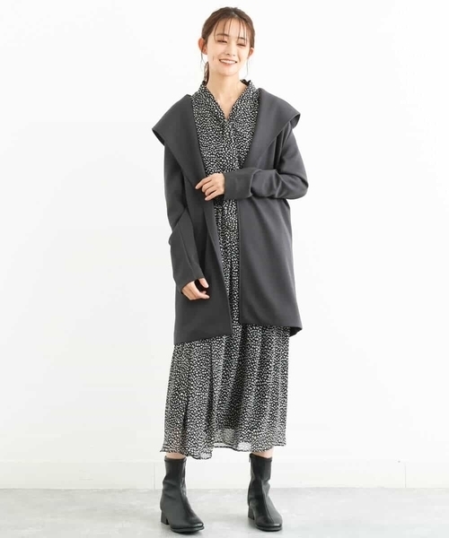 MK MICHEL KLEIN(エムケーミッシェルクラン)の「レオパード柄ボウタイブラウス/洗える(シャツ/ブラウス・レディース・ブラック/モカ・38)」の11枚目の写真