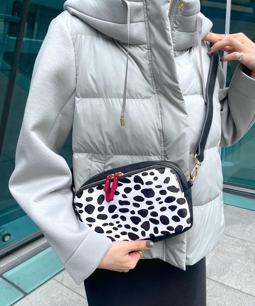 Pal collection(パルコレクション)の「ハラコ風ショルダーバック(ショルダーバッグ・レディース・ホワイト/ホワイト系その他/ブラック系その他・FREE)」の6枚目の写真