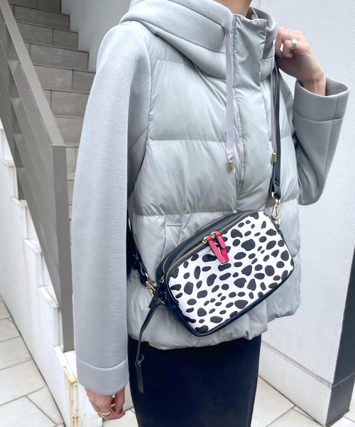 Pal collection(パルコレクション)の「ハラコ風ショルダーバック(ショルダーバッグ・レディース・ホワイト/ホワイト系その他/ブラック系その他・FREE)」の8枚目の写真