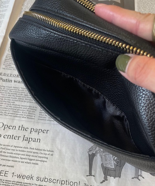 Pal collection(パルコレクション)の「ハラコ風ショルダーバック(ショルダーバッグ・レディース・ホワイト/ホワイト系その他/ブラック系その他・FREE)」の9枚目の写真