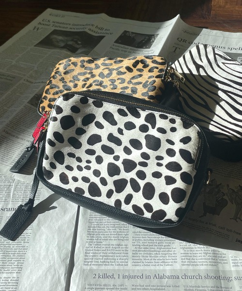 Pal collection(パルコレクション)の「ハラコ風ショルダーバック(ショルダーバッグ・レディース・ホワイト/ホワイト系その他/ブラック系その他・FREE)」の12枚目の写真