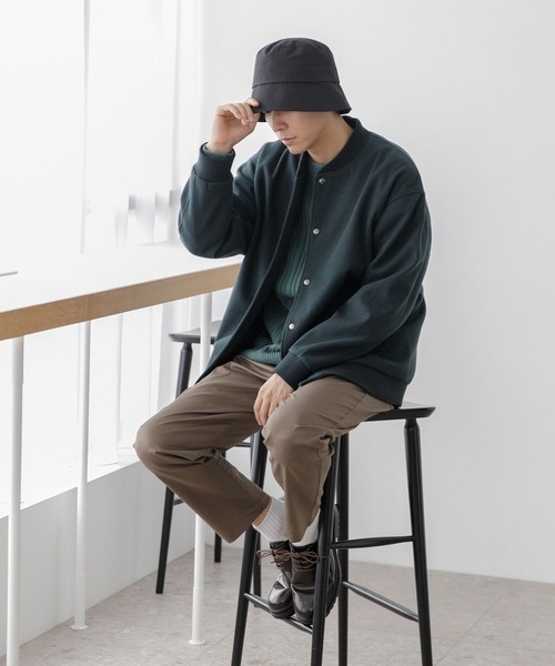 LAKOLE（ラコレ）の「ウーリーテックスタジャン / 281612（スタジャン・メンズ・アイボリー/ブラック/グリーン・LARGE/X-LARGE/MEDIUM）」の14枚目の写真