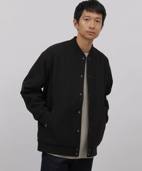 LAKOLE（ラコレ）の「ウーリーテックスタジャン / 281612（スタジャン・メンズ・アイボリー/ブラック/グリーン・LARGE/X-LARGE/MEDIUM）」の22枚目の写真