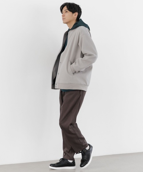 LAKOLE（ラコレ）の「ウーリーテックスタジャン / 281612（スタジャン・メンズ・アイボリー/ブラック/グリーン・LARGE/X-LARGE/MEDIUM）」の5枚目の写真