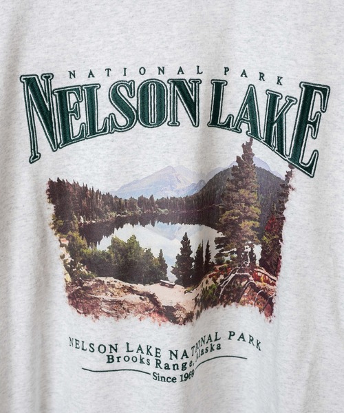 WEGO（ウィゴー）の「WEGO/ヘビーウエイト 刺繍BIGロンT（Tシャツ/カットソー・メンズ・ホワイト/杢グレー・MEDIUM/LARGE）」の9枚目の写真