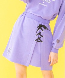 JENNI belle | 【WEB限定】裏毛レースアップ台形スカート(スカート)