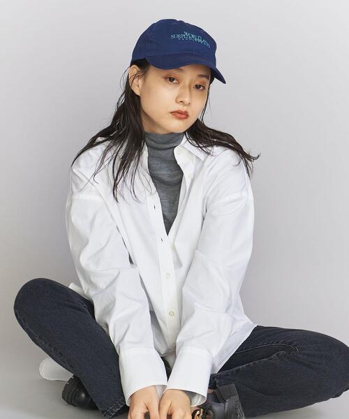 BEAUTY&YOUTH UNITED ARROWS（ビューティーアンドユースユナイテッドアローズ）の「コットンタイプライター レギュラーカラー オーバーシャツ -ウォッシャブル-（シャツ/ブラウス・レディース・ホワイト/ネイビー/ライトブルー・FREE）」の17枚目の写真