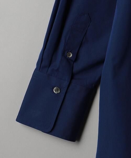 BEAUTY&YOUTH UNITED ARROWS（ビューティーアンドユースユナイテッドアローズ）の「コットンタイプライター レギュラーカラー オーバーシャツ -ウォッシャブル-（シャツ/ブラウス・レディース・ホワイト/ネイビー/ライトブルー・FREE）」の9枚目の写真