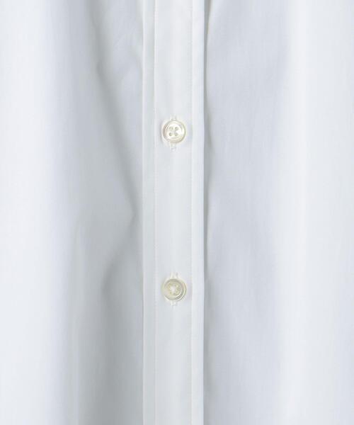 BEAUTY&YOUTH UNITED ARROWS（ビューティーアンドユースユナイテッドアローズ）の「コットンタイプライター レギュラーカラー オーバーシャツ -ウォッシャブル-（シャツ/ブラウス・レディース・ホワイト/ネイビー/ライトブルー・FREE）」の15枚目の写真