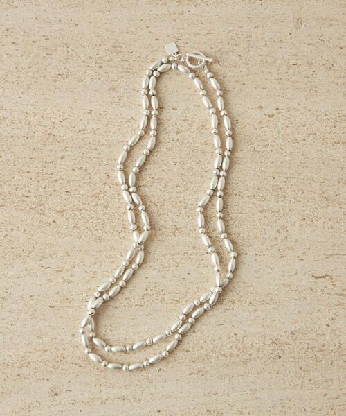 CITEN（シテン）の「＜CITEN＞ ビーズ 3WAY ネックレス（ネックレス・レディース・シルバー・FREE）」の8枚目の写真