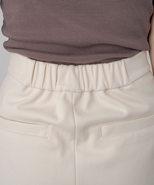 Kastane（カスタネ）の「タックショートパンツ（その他パンツ・レディース・アイボリー/ブラック・FREE）」の8枚目の写真