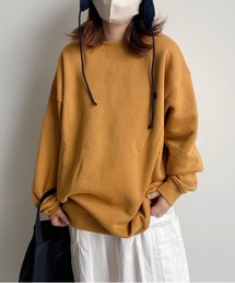 U.S. POLO ASSN. | 1ポイント刺繍 裏起毛クルーネック別注 ビッグシルエットスウェット(スウェット)
