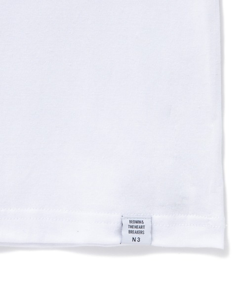 BEDWIN & THE HEARTBREAKERS（ベドウィン アンド ザ ハートブレイカーズ）の「S/S PRINT T "EL"（Tシャツ/カットソー・メンズ・ネイビー/ホワイト/ブラック・SMALL/MEDIUM/LARGE/X-LARGE/XX-LARGE）」の10枚目の写真