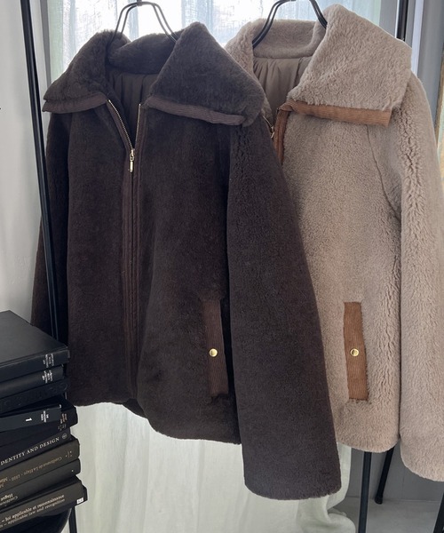 Vicente（ヴィセンテ）の「Short fur jacket（その他アウター・レディース・ブラウン/ベージュ・FREE）」の16枚目の写真