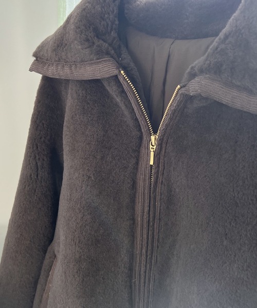 Vicente（ヴィセンテ）の「Short fur jacket（その他アウター・レディース・ブラウン/ベージュ・FREE）」の5枚目の写真