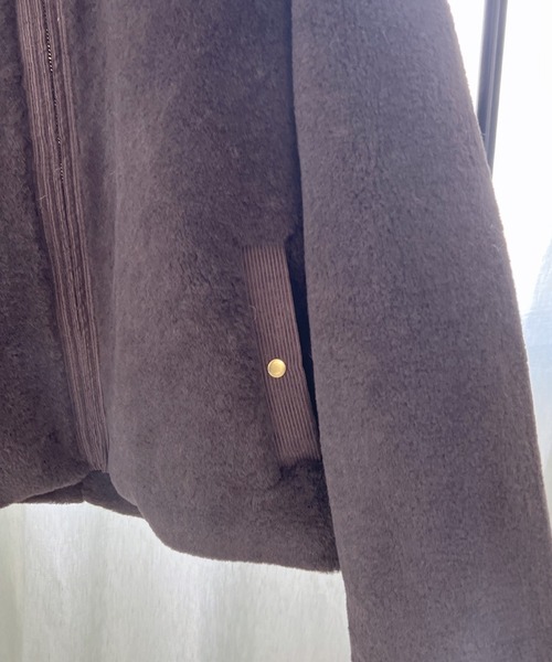 Vicente（ヴィセンテ）の「Short fur jacket（その他アウター・レディース・ブラウン/ベージュ・FREE）」の6枚目の写真