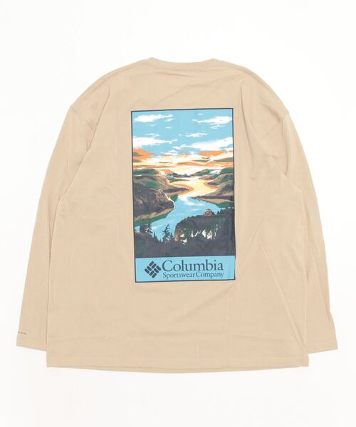 Columbia（コロンビア）の「コロンビア  CSC Alpine Way? Relaxed LS Tee（Tシャツ/カットソー・メンズ・ホワイト/ブラック/サンドグレー・LL/M/S/L）」の6枚目の写真