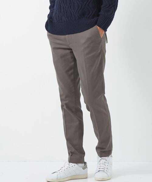 green label relaxing（グリーンレーベルリラクシング）の「ツイルUK スマートレッグ パンツ -ストレッチ-（その他パンツ・メンズ・ダークグレー/モカ/ブラック・L/S/M/XL）」の3枚目の写真
