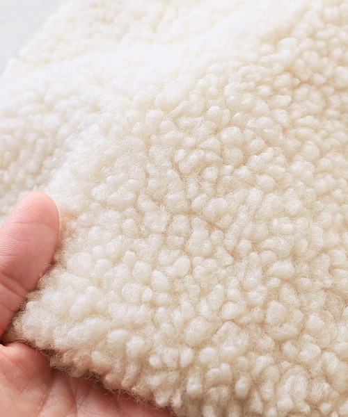 reca（レカ）の「ボアベスト付きキルティングジャケット（その他アウター・レディース・アイボリー/ベージュ/ブラック・M）」の17枚目の写真