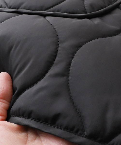 reca（レカ）の「ボアベスト付きキルティングジャケット（その他アウター・レディース・アイボリー/ベージュ/ブラック・M）」の19枚目の写真