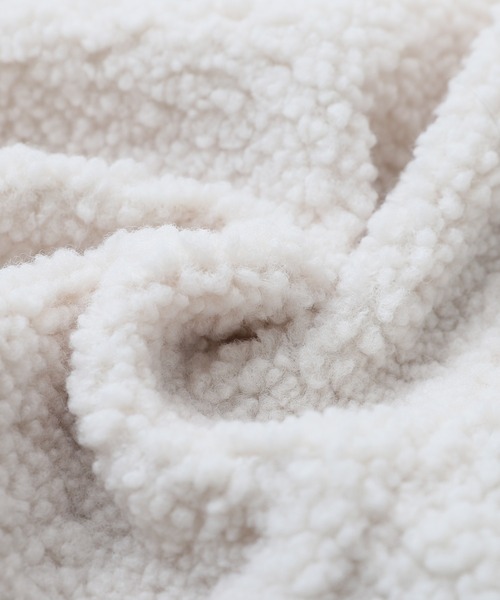 reca（レカ）の「ボアベスト付きキルティングジャケット（その他アウター・レディース・アイボリー/ベージュ/ブラック・M）」の21枚目の写真