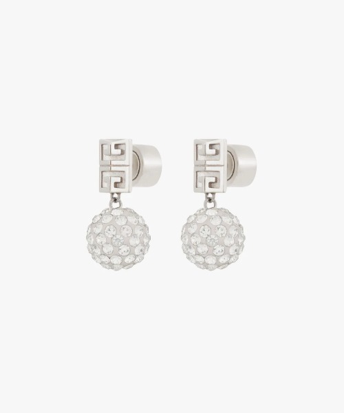 GIVENCHY（ジバンシイ）の「4G CRYSTAL EARRINGS（イヤリング・レディース・シルバー・FREE）」の2枚目の写真