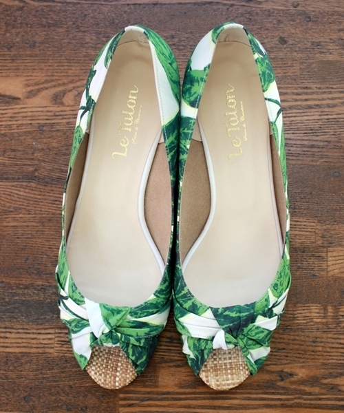 LE TALON（ルタロン）の「◇5.5CMムスビメオープントゥウエッジ（パンプス・レディース・ゴールド/ブラック/グリーン系その他/ネイビー/レッド・37/35.5/35/37.5/38/36/36.5）」の18枚目の写真